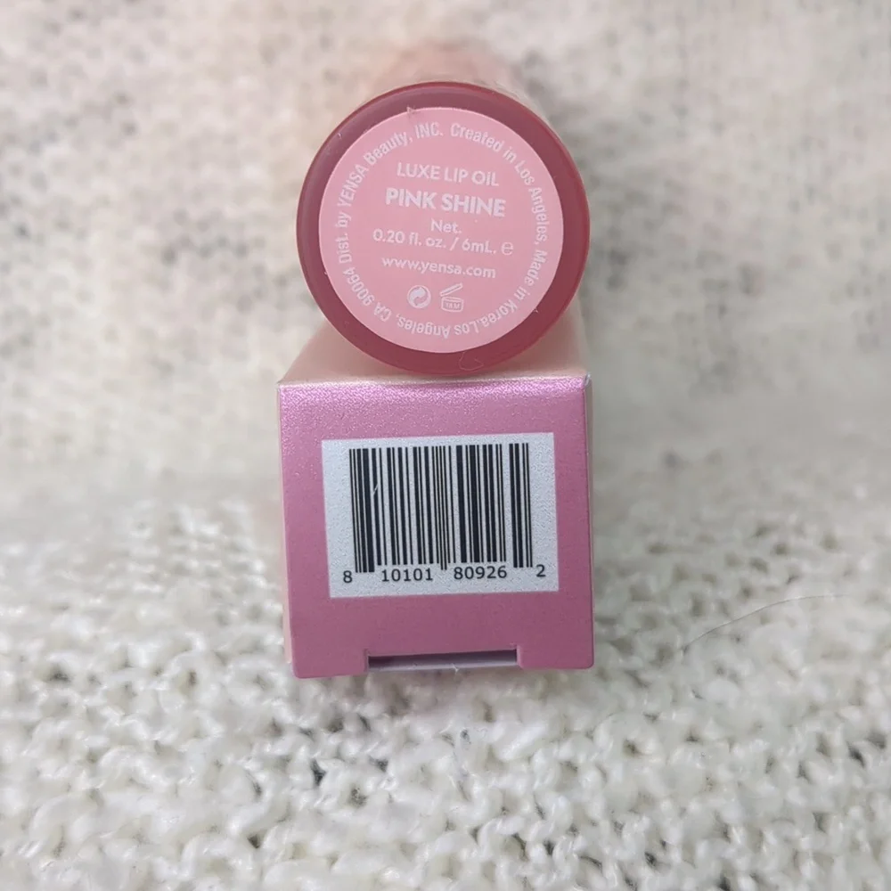Yensa Luxe Lip Oil in Pink Shine, 6ml/0.20fl oz